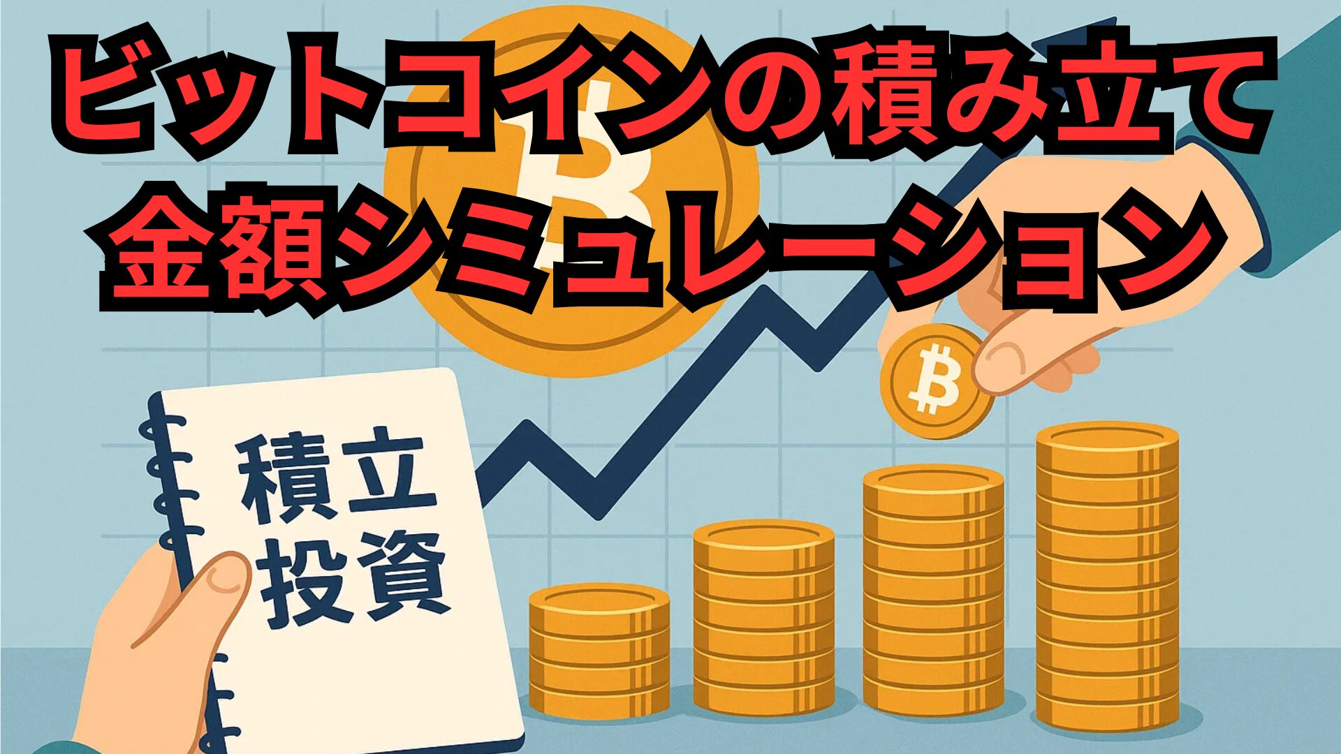 ビットコイン積立の金額別シミュレーションで将来を逆算しよう - しさブロ｜20代資産形成